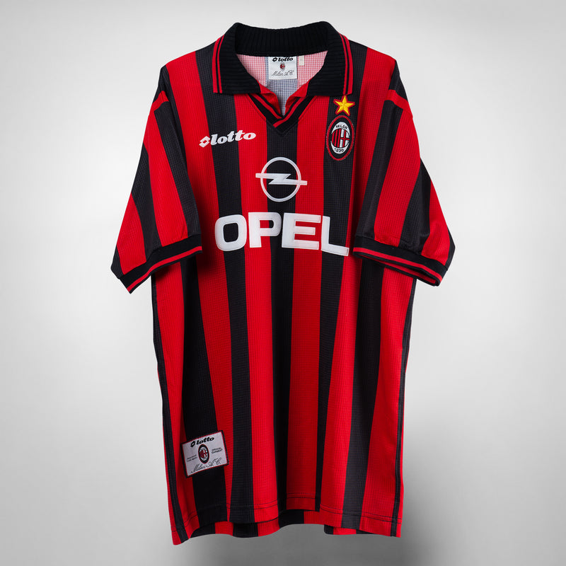 1997-1998 AC Milan Lotto Home Shirt -