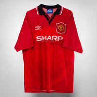1994-1996 Manchester United Umbro Home Shirt