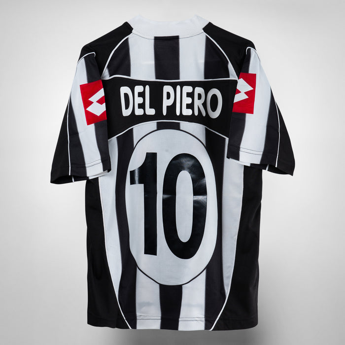 2002-2003 Juventus Lotto Home Shirt #10 Del Piero BNWT