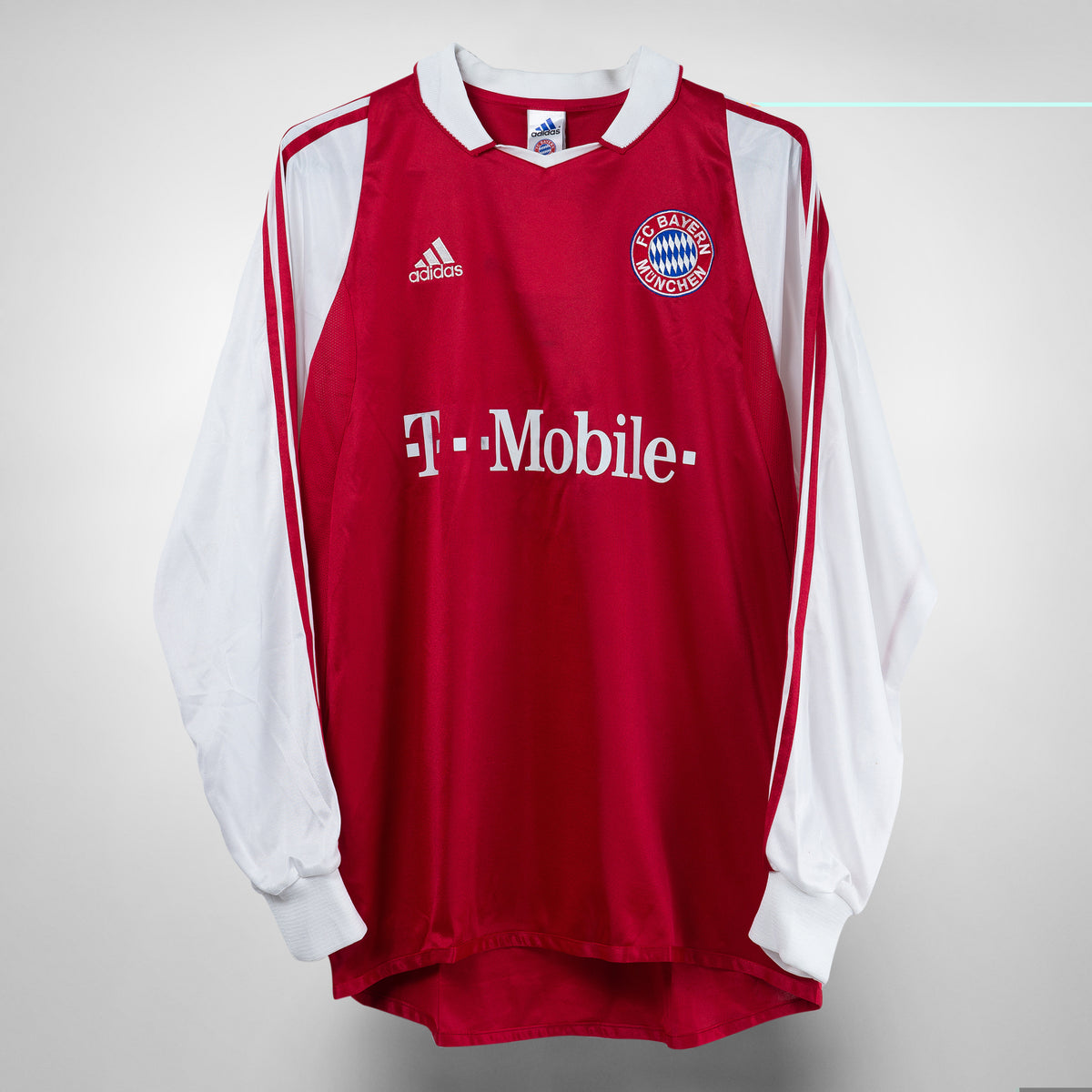 2003-2004 Bayern Munich Adidas Longsleeve Shirt BNWT