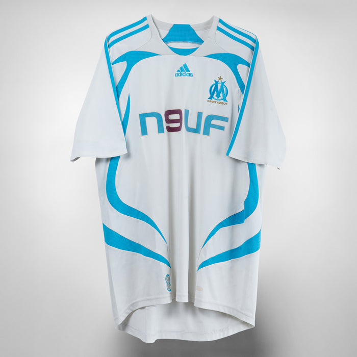 2007-2008 Olympique Marseille Adidas Home Shirt