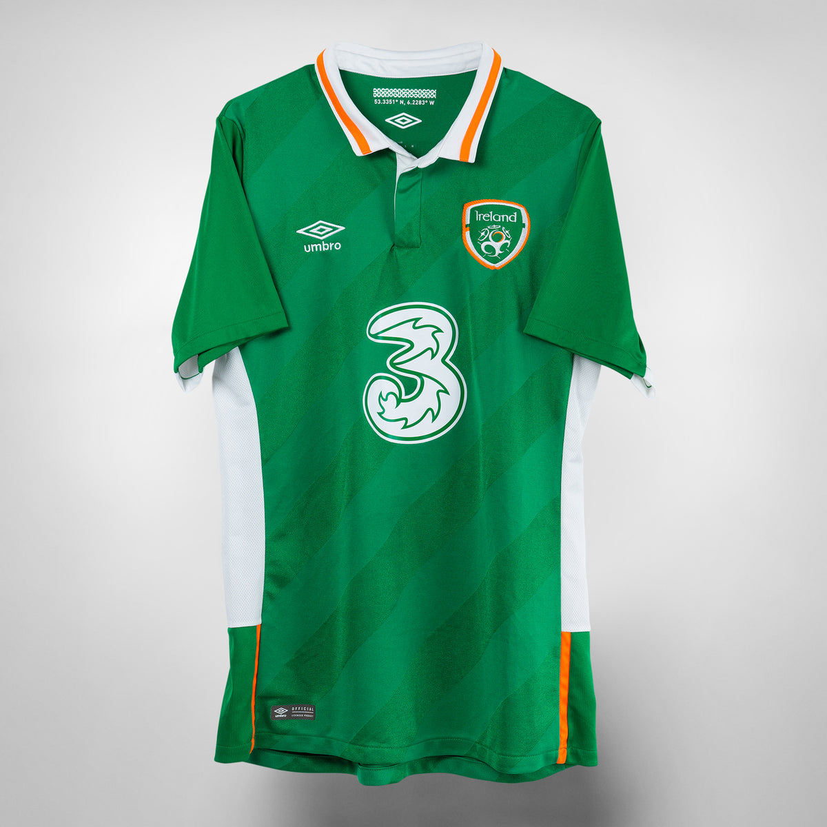 2016-18 Republic of Ireland Umbro Home Shirt