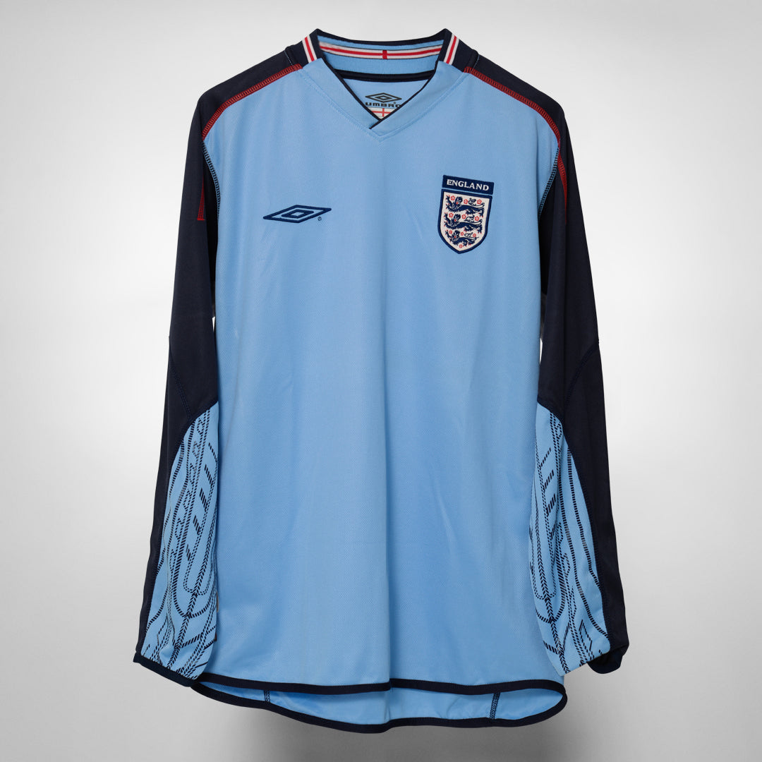 2002-2004 England Umbro Goalkeeper Shirt
