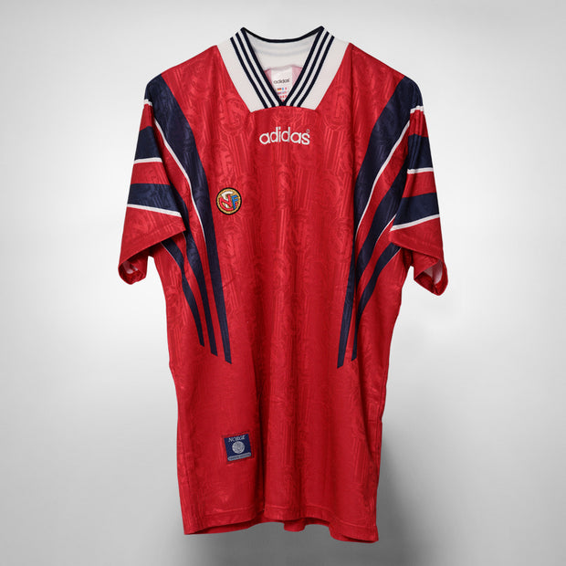 1996-1997 Norway Adidas Home Shirt