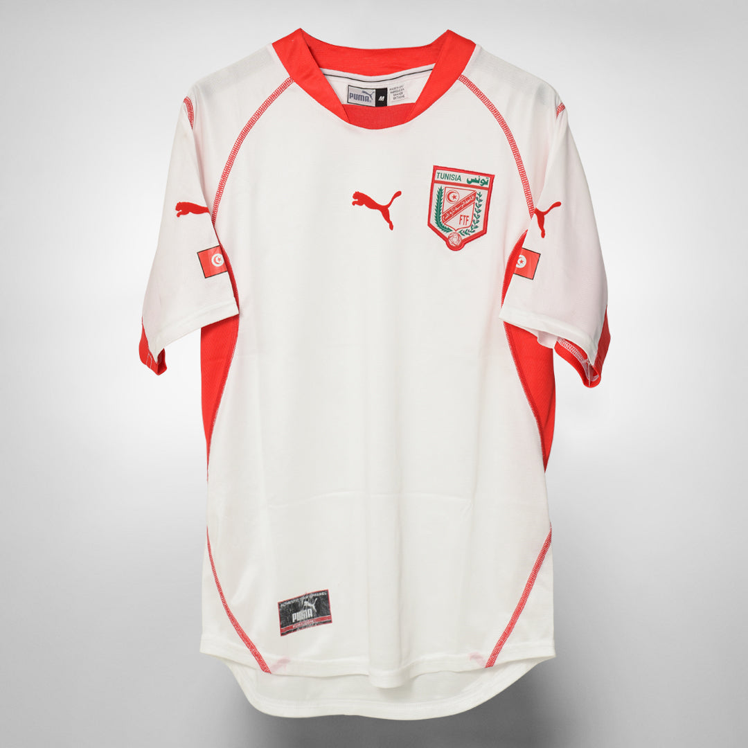 2002-2003 Tunisia Puma Home Shirt