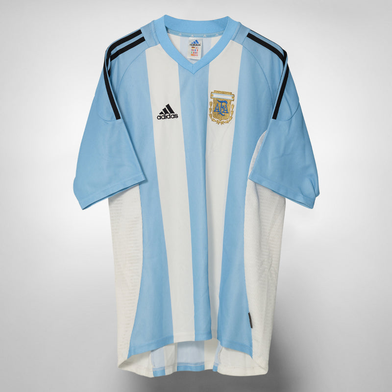 2002-2004 Argentina Adidas Home Shirt
