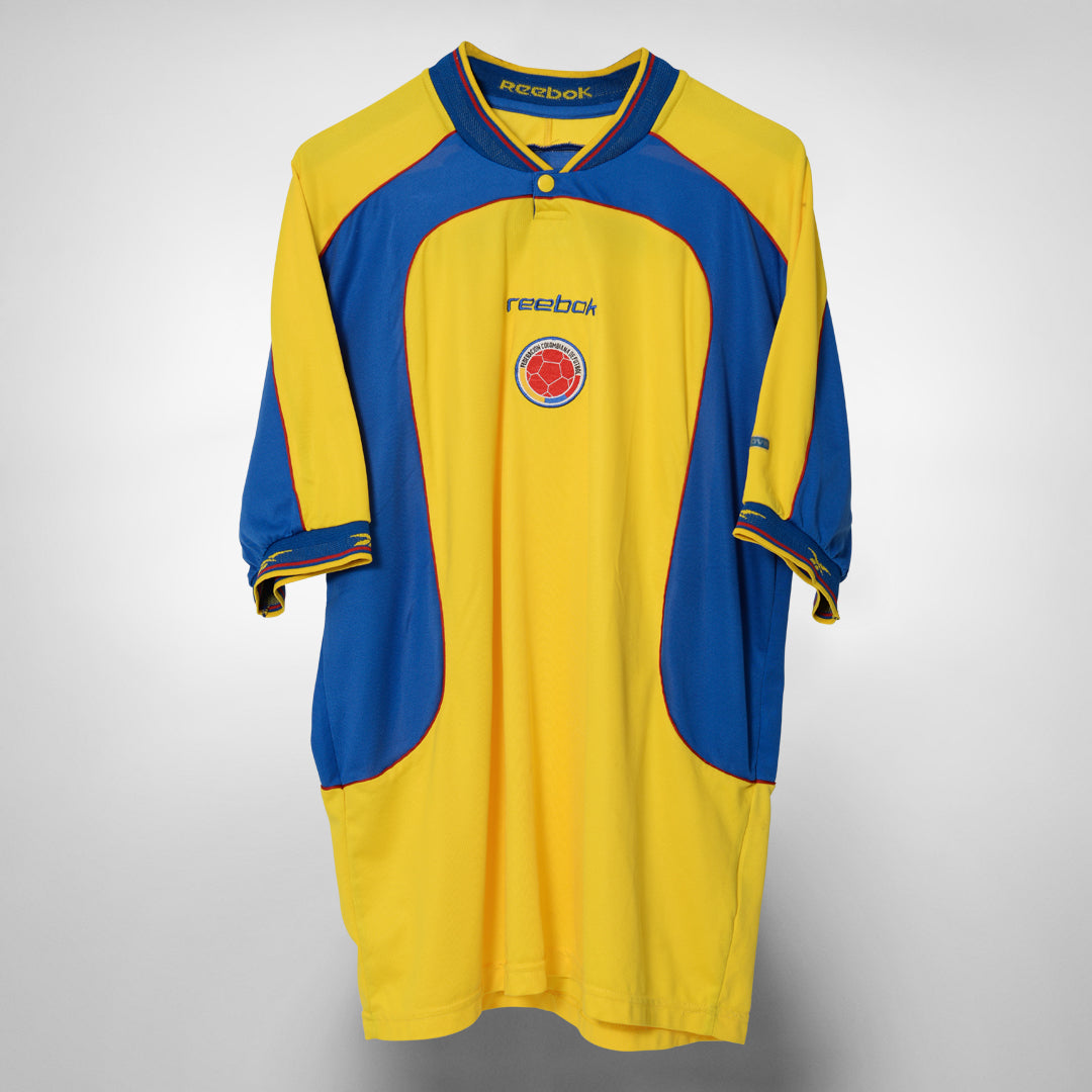 2001-2002 Colombia Reebok Home Shirt