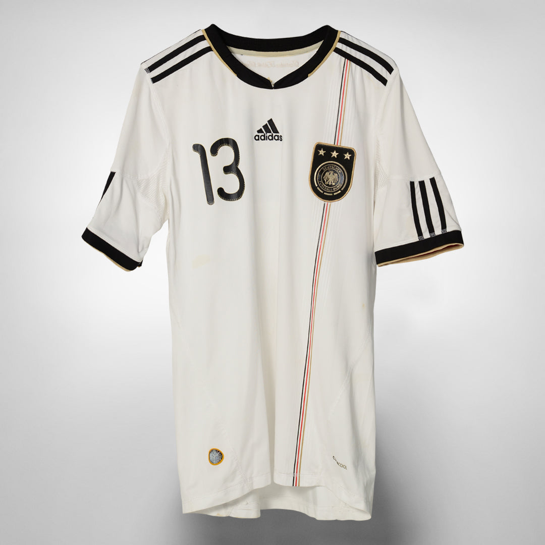 2010-2012 Germany Adidas Home Shirt #13 Michael Ballack