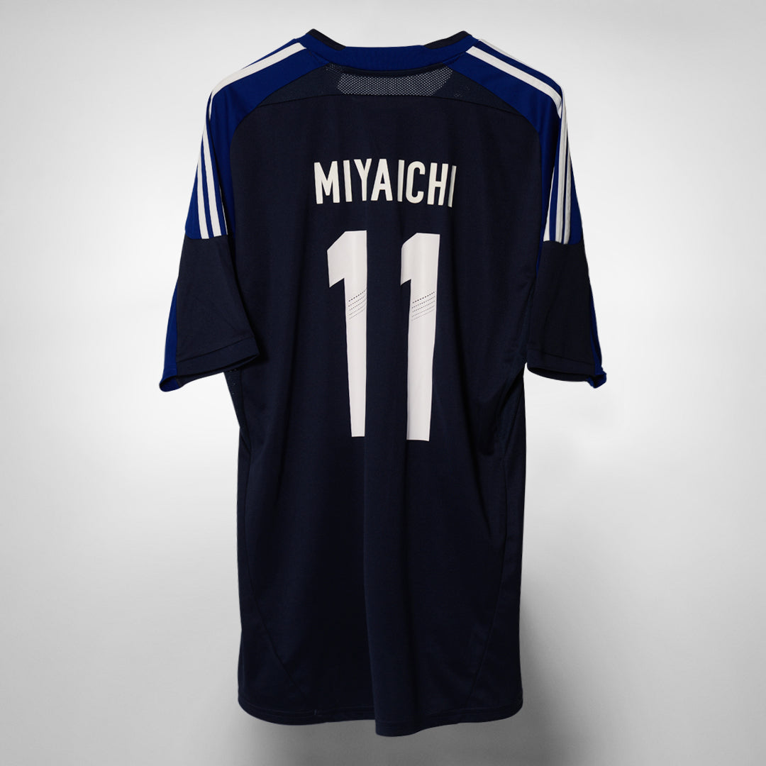 2012-2013 Japan Adidas Home Shirt #11 Miyaichi