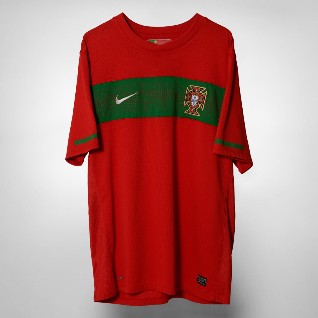 2010-2012 Portugal Nike Home Shirt