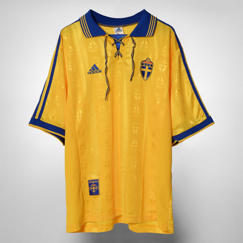 1998-1999 Sweden Adidas Home Shirt