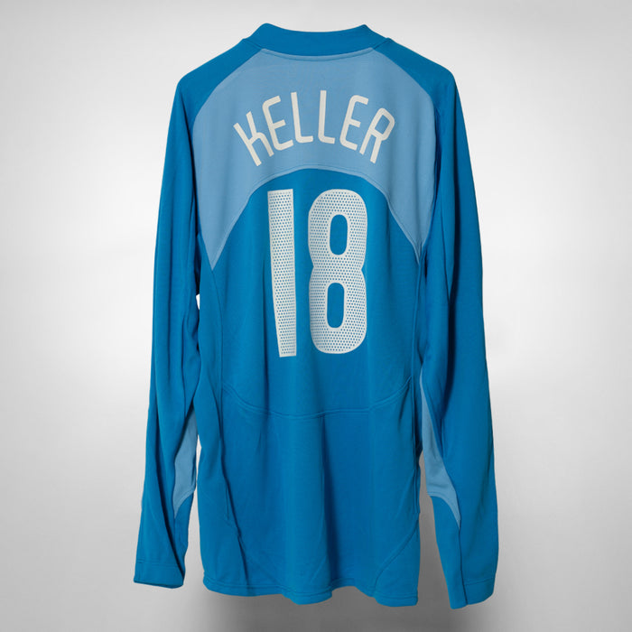 2004-2005 USA Nike Goalkeeper Shirt #18 Keller