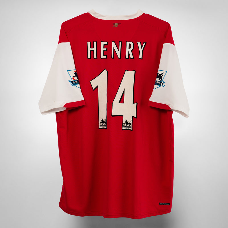 2006-2008 Arsenal Nike Home Shirt #14 Thierry Henry