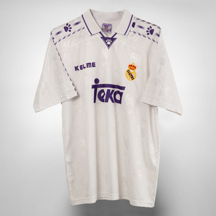 1996-1997 Real Madrid Kelme Home Shirt