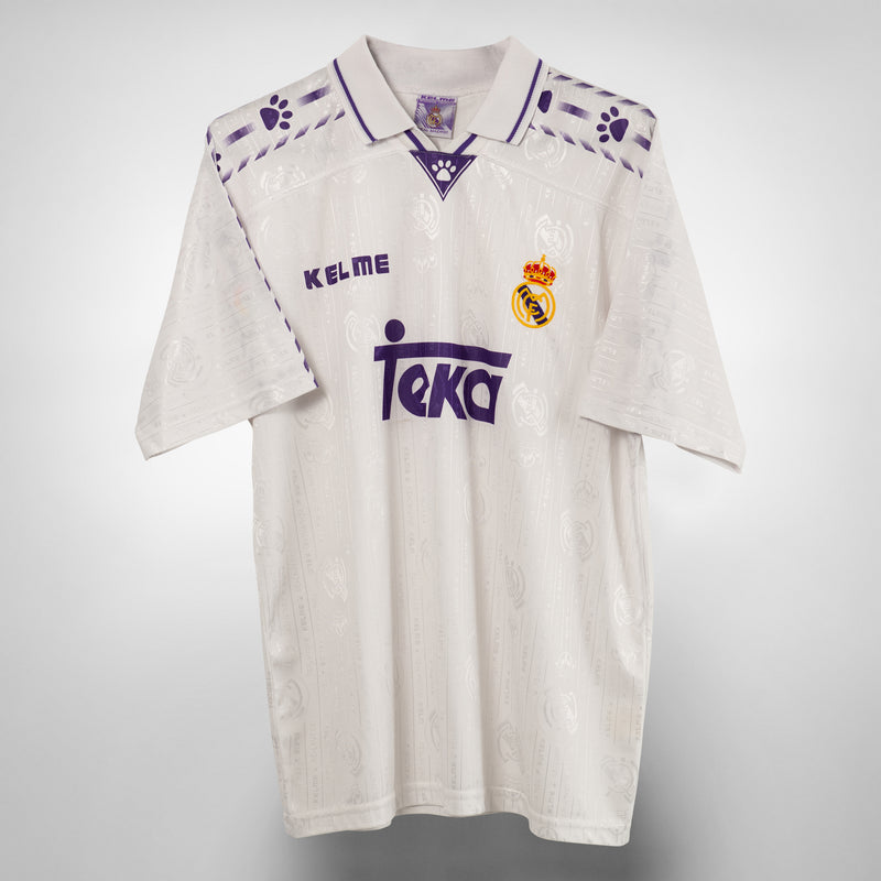 1996-1997 Real Madrid Kelme Home Shirt