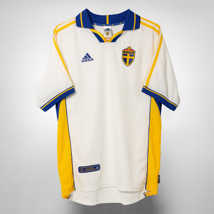 2000-2001 Sweden Adidas Away Shirt