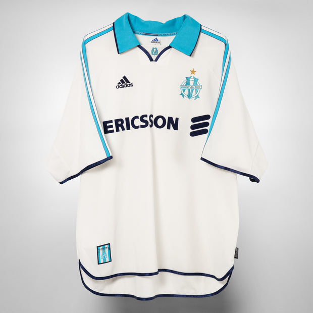 1999-2000 Olympique Marseille Adidas Home Shirt