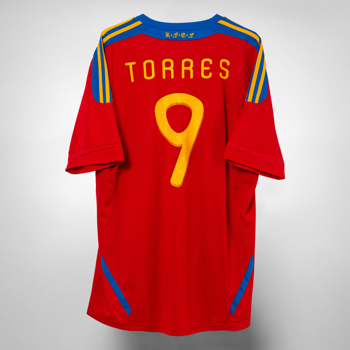 2011-2012 Spain Home Adidas Shirt Torres 9