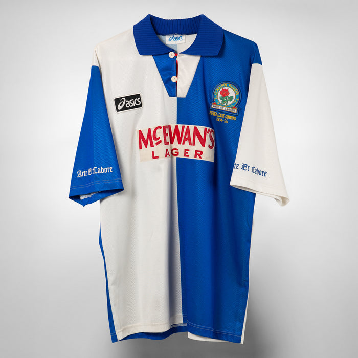 1994-1995 Blackburn Rovers Asics Home Shirt