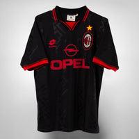 1996-1997 AC Milan Lotto Third Shirt #22 Edgar Davids - Marketplace