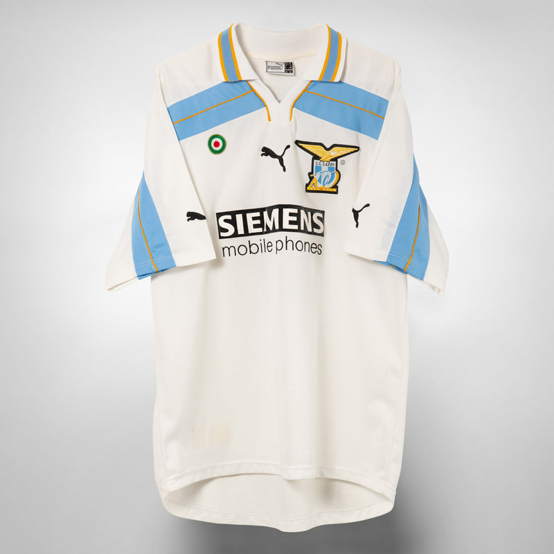 2000-2001 Lazio Puma Home Shirt Salas 9