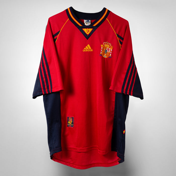 1998-1999 Spain Adidas Home Shirt