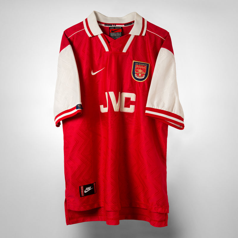 1997-1998 Arsenal Nike Home Shirt JVC