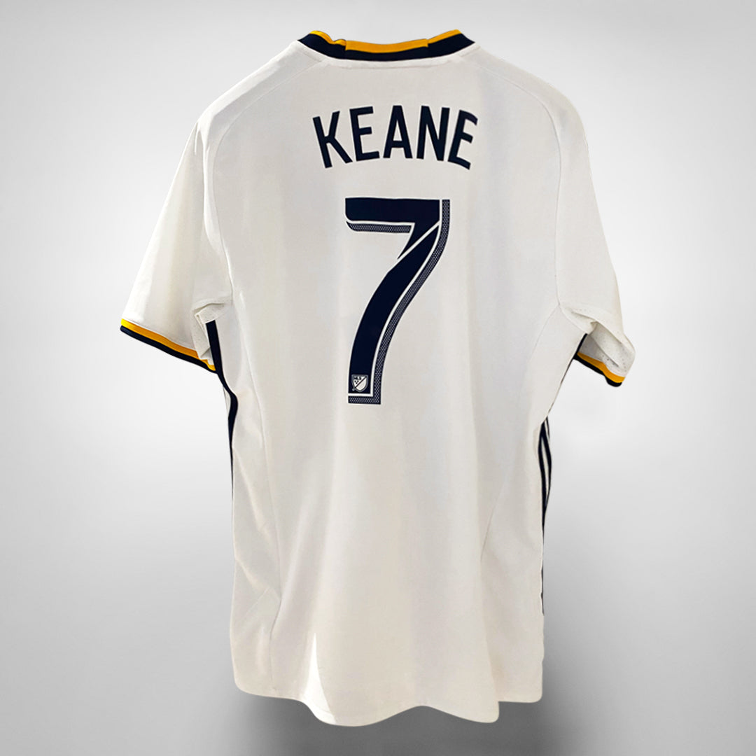 2016-2017 LA Galaxy Adidas Home Shirt #7 Keane  - Marketplace