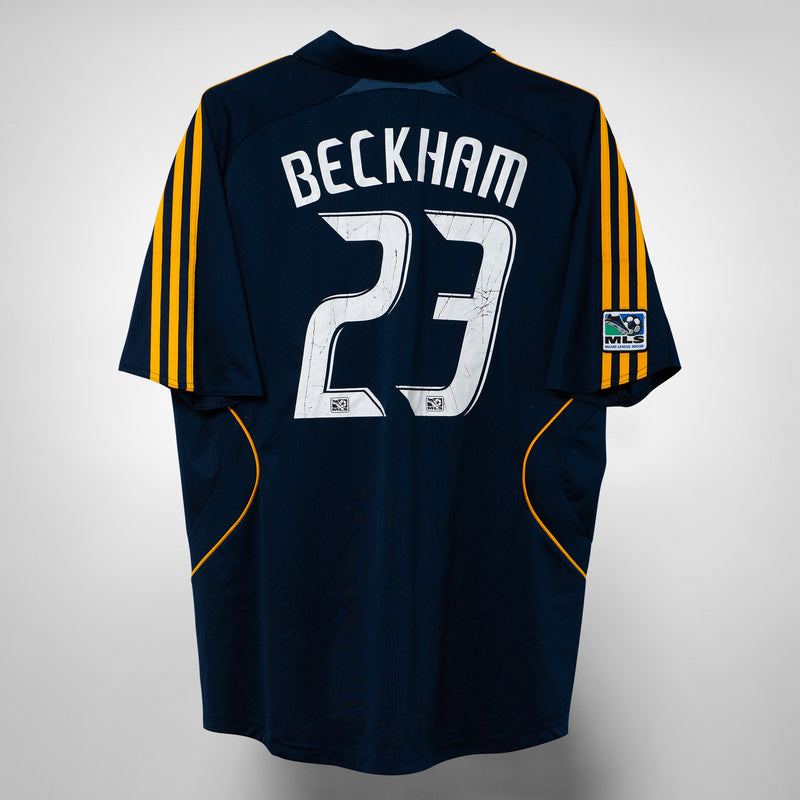 2008-2009 LA Galaxy Adidas Away Shirt Beckham 23