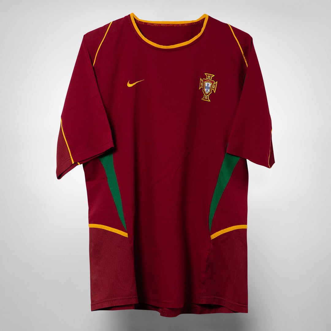 2002-2004 Portugal Nike Home Shirt -