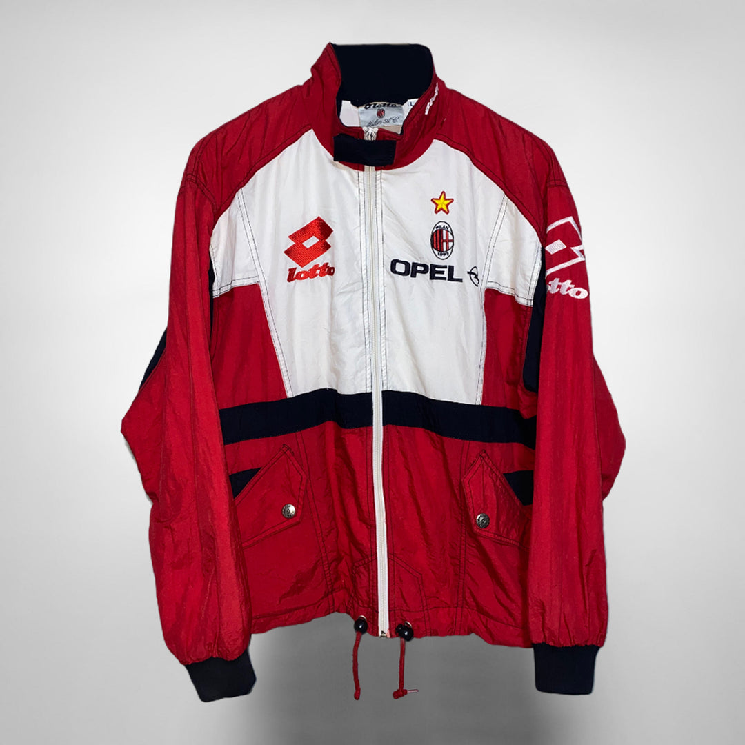 1995-1996 AC Milan Lotto Shell Jacket - Marketplace