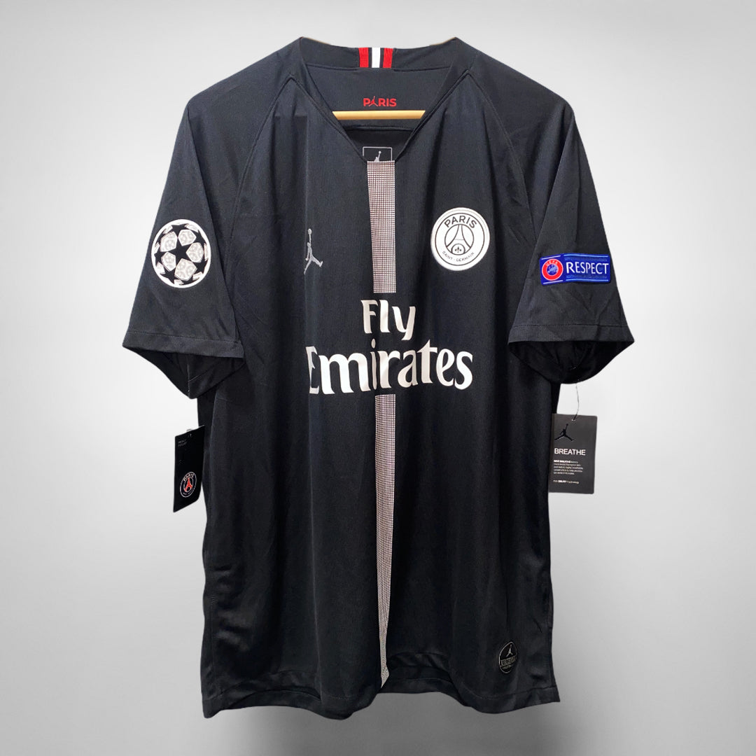 2018-2019 Paris Saint Germain PSG Nike Jordan Home Shirt #7 Kylian Mbappe BNWT - Marketplace