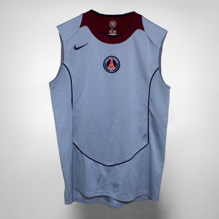 2003-2004 Paris Saint Germain PSG Nike Sleeveless Training Shirt - Marketplace