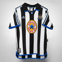 1999-2000 Newcastle United Adidas Home Shirt - Marketplace (S)