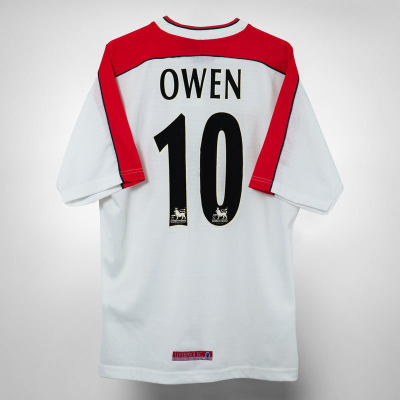 1998-2000 Liverpool Reebok Away Shirt #10 Michael Owen