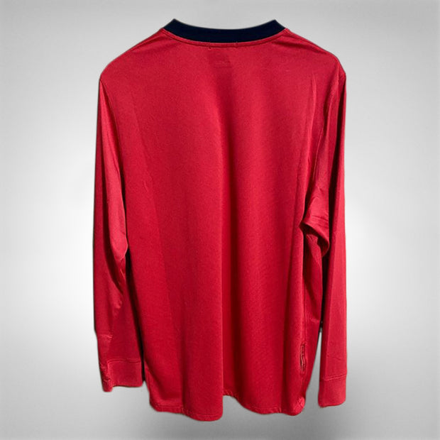 2009-2010 Manchester United Nike Home Shirt AIG Long Sleeve - Marketplace