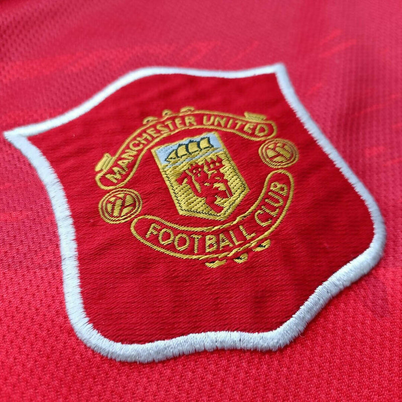 1994-1996 Manchester United Umbro Home Shirt #24 David Beckham - Marketplace