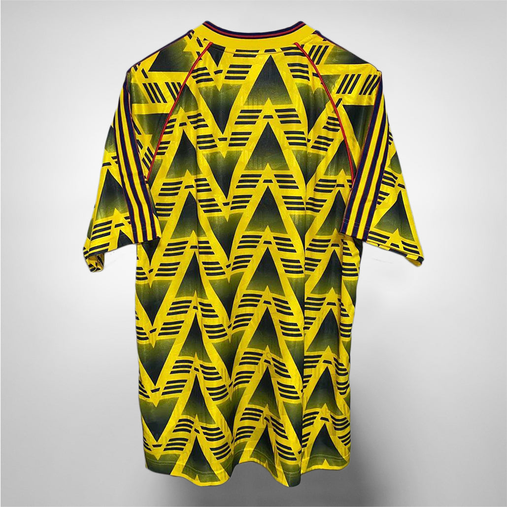 1991 1993 Arsenal Adidas Originals Bruised Banana Official Remake PFC Vintage