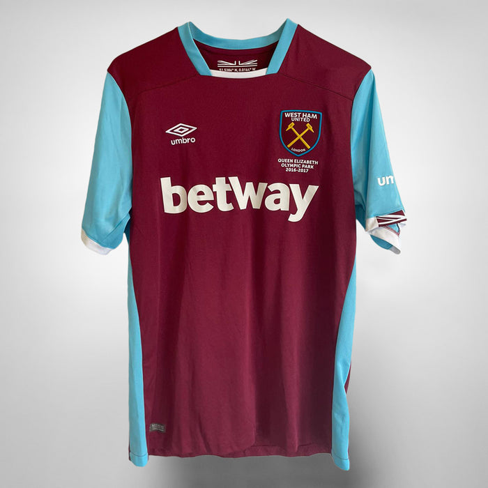 2016-2017 West Ham Umbro Home Shirt #11 Snodgrass - Marketplace