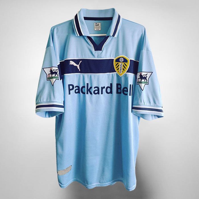1999-2000 Leeds United Puma Away Shirt #10 Harry Kewell - Marketplace