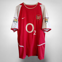 2002-2004 Arsenal Nike Home Shirt #14 Thierry Henry - Marketplace