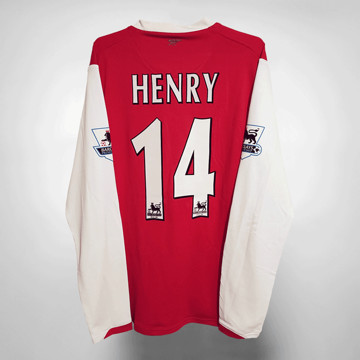 2006-2008 Arsenal Nike Long Sleeve Home Shirt - Marketplace