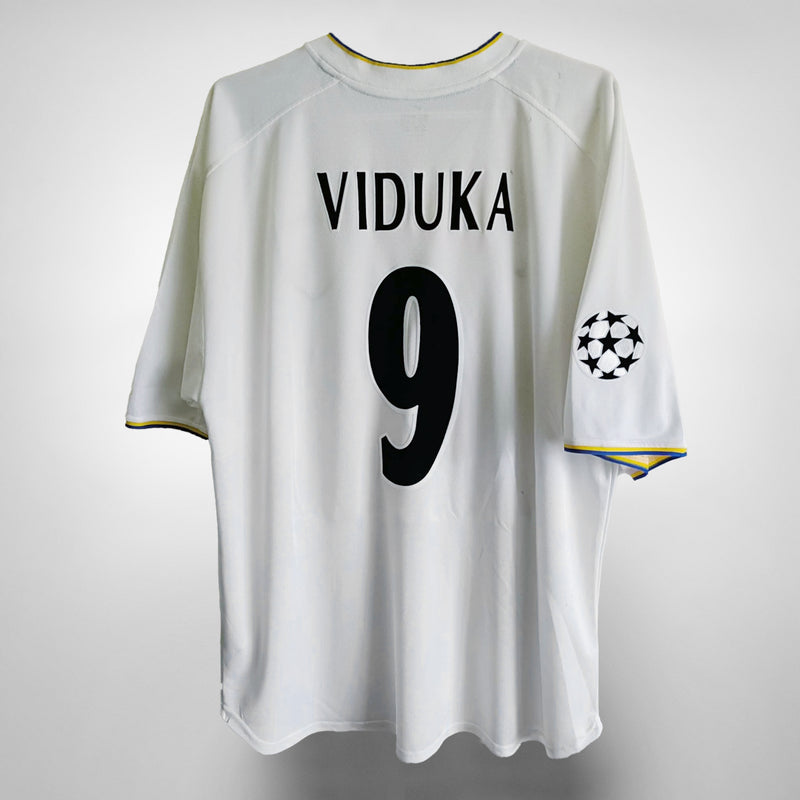 2000-2002 Leeds United Nike Home Shirt UCL #9 Viduka - Marketplace
