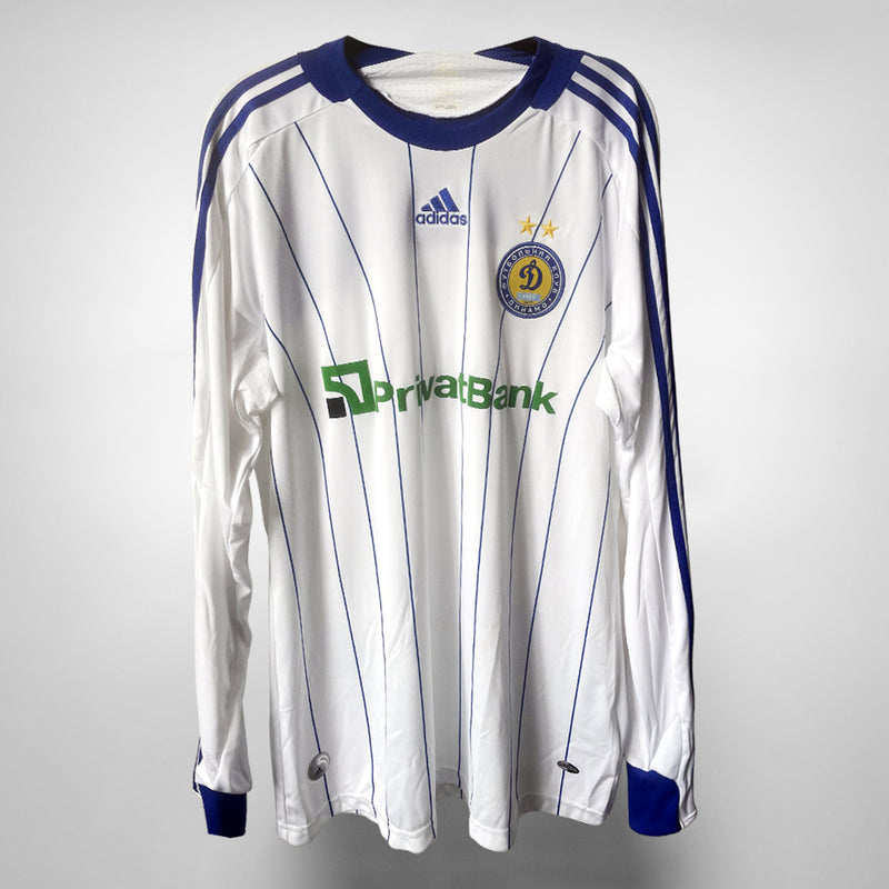 2009-2010 Dynamo Kyiv Kiev Long Sleeve Home Shirt BNWT - Marketplace