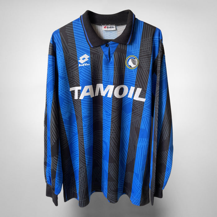 1993-1994 Atalanta Lotto Long Sleeve Home Shirt - Marketplace