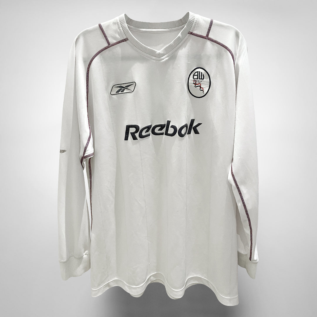 2003-2004 Bolton Wanderers Reebok Home Shirt #7 Stelios Giannakopoulos - Marketplace