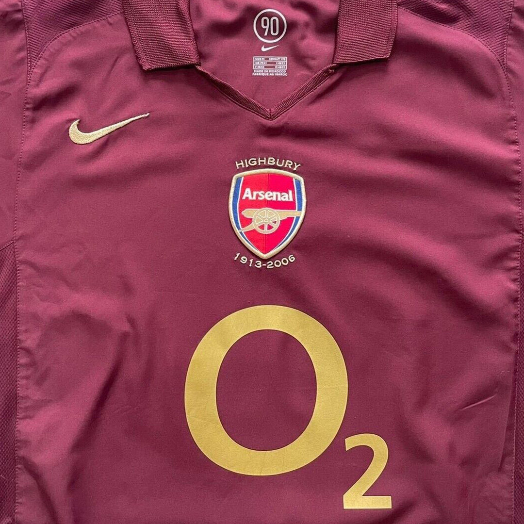 Arsenal 2006 highbury store shirt