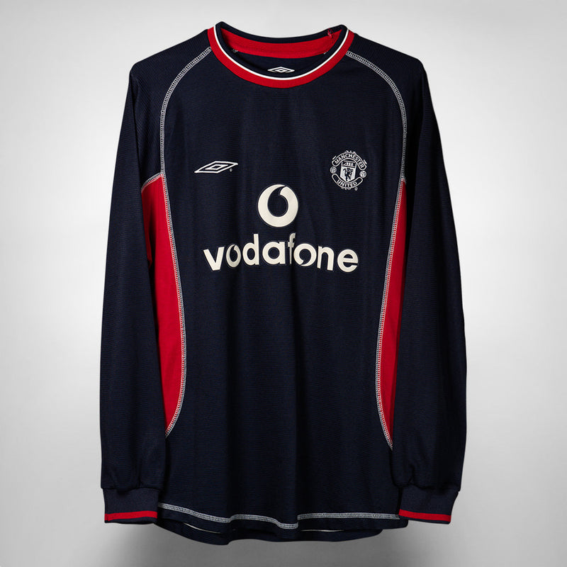 2000-2001 Manchester United Umbro Third Shirt #18 Paul Scholes