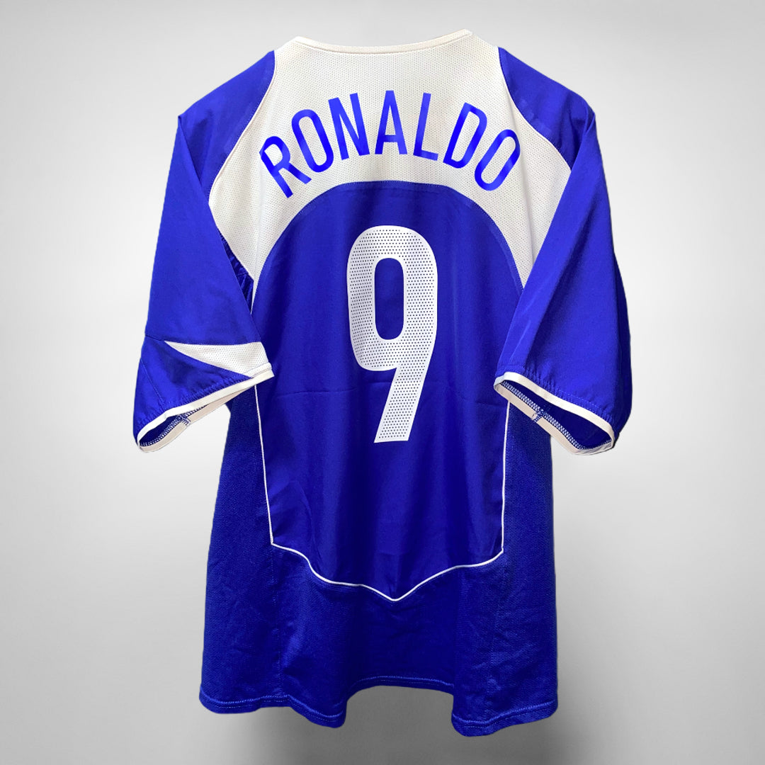 2004-2005 Brazil Nike Away Shirt #9 Ronaldo - Marketplace