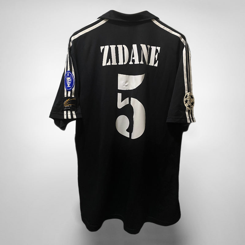 2001-2002 Real Madrid Adidas Centenary Away Shirt #5 Zinedine Zidane - Marketplace